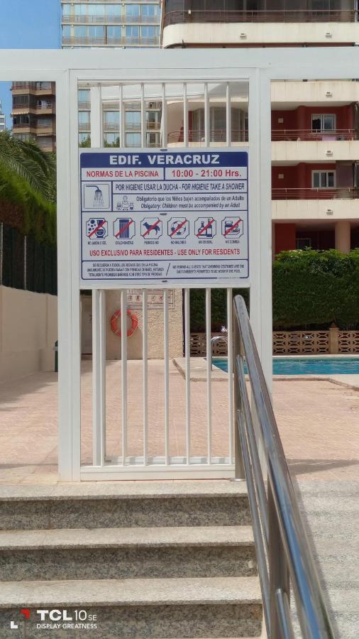 Apartamento Veracruz - Primera Linea De Playa Benidorm Esterno foto